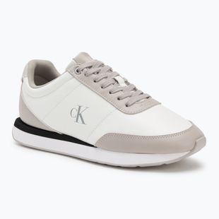 Кросівки жіночі Calvin Klein YW0YW01942 Retro Runner Lace Up Leather MG bright white/chateau