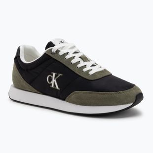 Кросівки чоловічі Calvin Klein YM0YM01361 Retro Runner Essential MIX MAT black/capers/bright white