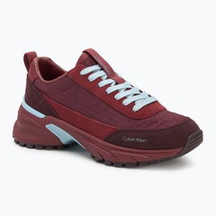 Кросівки жіночі Calvin Klein YW0YW01995 Hike Runner Casual Ny-Su AOP WN bordeaux