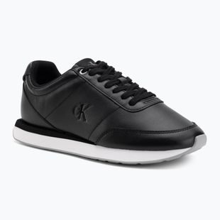 Кросівки жіночі Calvin Klein YW0YW01942 Retro Runner Lace Up Leather MG black/formal gray