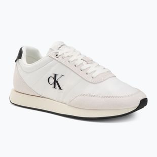 Кросівки чоловічі Calvin Klein YM0YM01361 Retro Runner Essential MIX MAT bright white/black