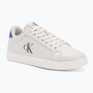 Кросівки чоловічі Calvin Klein YM0YM01213 3 Cupsole PU lily white/purple blue