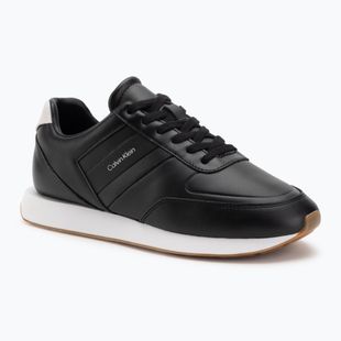 Кросівки чоловічі Calvin Klein YM0YM01381 Retro Runner Leather Tape black/bright white/gum