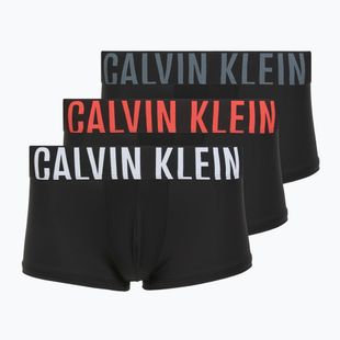 Труси Calvin Klein 000NB3611A Low Rise Trunk 3 пари black bodies/white/turbulence/velvet