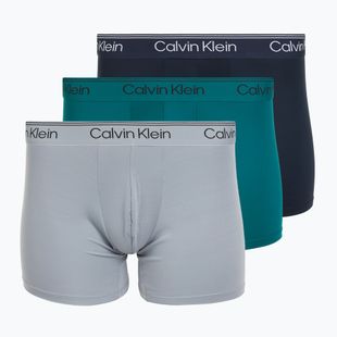 Труси Calvin Klein LV00NB4410 Brief 3 пари sleet/teal marine/shoreline