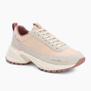 Кросівки жіночі Calvin Klein YW0YW02075 Hike Runner Mg Nylon Mix whisper pink/dark ecru/dusty rose