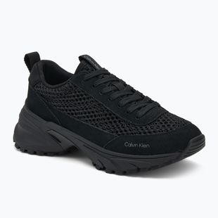 Кросівки жіночі Calvin Klein YW0YW02030 Hike Runner Lace Up Techmix triple black