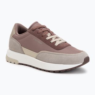 Кросівки чоловічі Calvin Klein HM0HM02144 City Runner Laceup Nylon Mix muddy brown/desert taupe/oatmeal