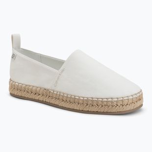 Еспадрильї жіночі Calvin Klein HW0HW02931 Oblique Canvas Off White