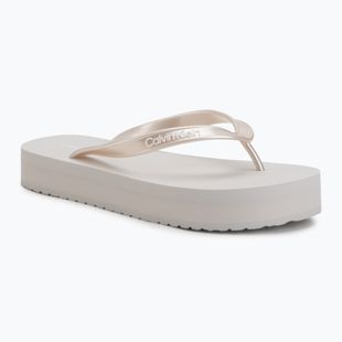 В'єтнамки жіночі Calvin Klein HW0HW03120 Flatform silver