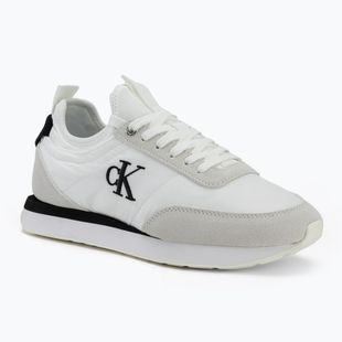 Кросівки жіночі Calvin Klein YW0YW02060 Retro Runner Sock Laceup Mix Mat bright white/black/marshmallow