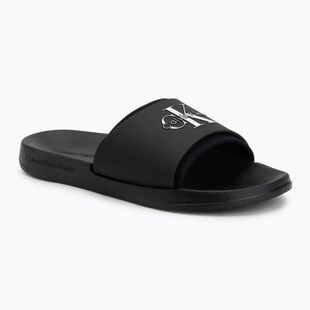 Шльопанці жіночі Calvin Klein Ess Rubber Neoprene black/bright white