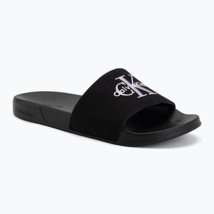 Шльопанці Calvin Klein HW0HW02958 Ess black/soft levander