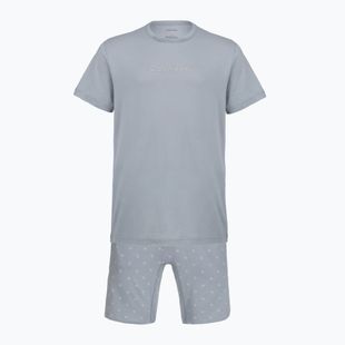 Піжама чоловіча Calvin Klein LV00NM2900 misty grey top /diamond logo misty