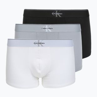 Боксерки чоловічі Calvin Klein LV00NB4472 Trunk 3 pairs black/misty grey/white