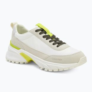 Кросівки жіночі Calvin Klein YW0YW02075 Hike Runner MG Nylon Mix bright white/primrose/beluga
