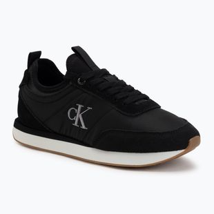 Взуття жіноче Calvin Klein YW0YW02060 Retro Runner Sock Laceup Mix Mat black/gyn metal/gum