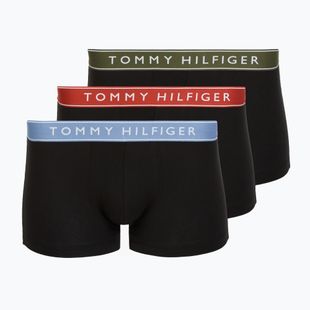 Труси Tommy Hilfiger Trunk WB 3 пари brick blue/terra red/army green