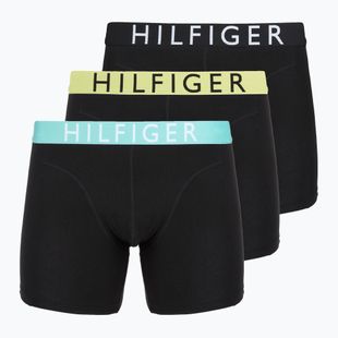 Труси-боксерки Tommy Hilfiger Brief 3-pack lemon curd/arctic aqua/black
