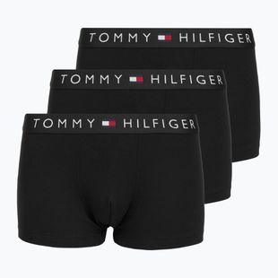 Труси Tommy Hilfiger Rib Trunk 3 пари black/black/black