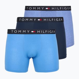 Труси Tommy Hilfiger Brief Stripe 3 пари pitch blue/cobalt blue/minerali stripe