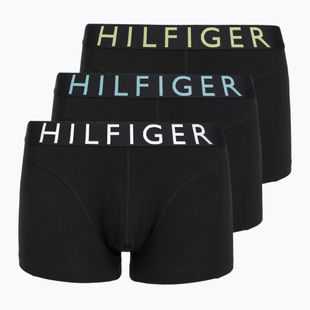 Труси Tommy Hilfiger Trunk WB 3 пари lemon curd/arctic aqua/black