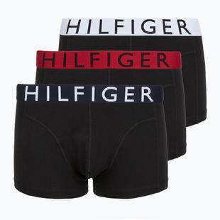 Труси Tommy Hilfiger Trunk WB 3 пари medium red/tommy hilfiger white/desert sky