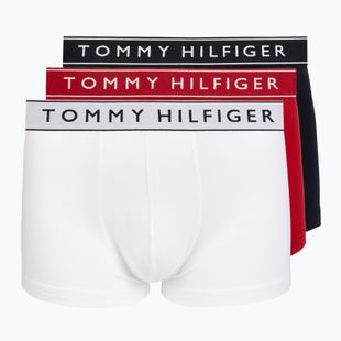 Боксерки чоловічі Tommy Hilfiger Trunk Dtm white/medium red/navy blue