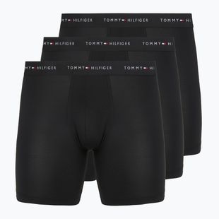 Боксерки чоловічі Tommy Hilfiger Micro Long 3 pack black/black/black