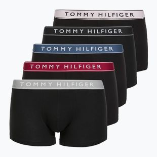 Труси Tommy Hilfiger Trunk WB 5 пар pale pnk/antique slvr/ruby jewel/aegean sea/blk