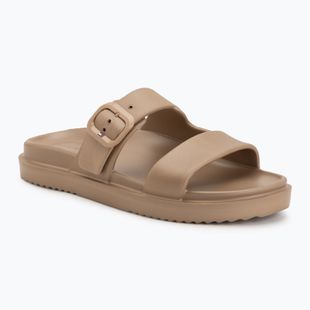 Шльопанці жіночі Tommy Hilfiger Double Strap Sandal Pearl safari canvas pearlized