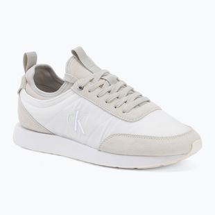 Взуття чоловіче Calvin Klein YM0YM01414 Retro Runner Sock Laceup Mix mat bright white/light grey