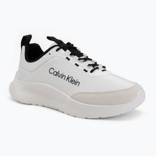 Взуття чоловіче Calvin Klein HM0HM02342 Light Eva Runn Essential Laceup Nylon Suede bright white/black