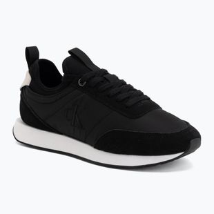 Взуття чоловіче Calvin Klein YM0YM01414 Retro Runner Sock Laceup Mix matte black/bright white