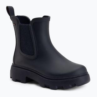 Галоші жіночі Tommy Hilfiger Rubber Flag Cleated space blue