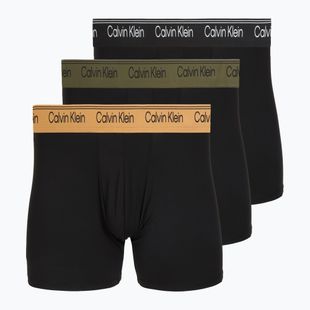 Боксерки чоловічі Calvin Klein LV00NB4410 Brief black w/bronze flash wb/black/oliv