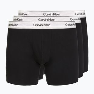Боксерки чоловічі Calvin Klein LV00NB4731 Boxer Brief black w/ silver haze wbs
