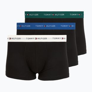 Боксерки чоловічі Tommy Hilfiger Trunk WB 3 pack nb//opu blu/orna green/ivory silk