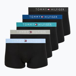 Боксерки чоловічі Tommy Hilfiger Trunk black/ant silver/ves blue/opu bl/haz te