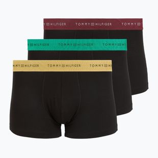 Боксерки чоловічі Tommy Hilfiger Trunk Metallic gold/burgundy/green