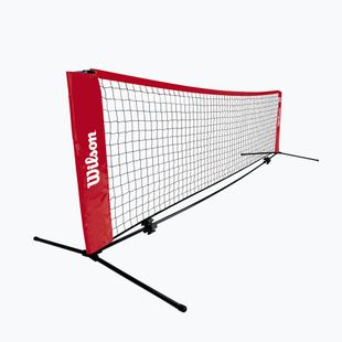 Сітка для тенісу Wilson Starter Ez Tennis Net 6.1 м чорний/червоний