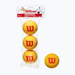 Тенісні м'ячі дитячі Wilson Starter Tour Foam Tball 3 шт. жовті WRZ258900