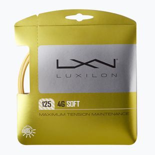 Струна тенісна Luxilon 4G Soft 125 12,2 м золото