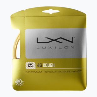 Струна тенісна Luxilon 4G Rough 125 12,2 м золото