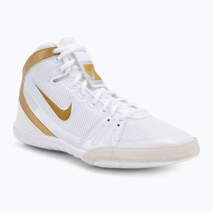 Кросівки боксерські Nike Freek white/metallic gold/cool grey