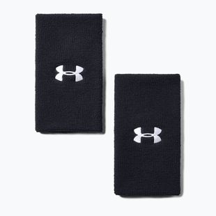 Напульсники Under Armour 6'' Performance Wristband 2 шт. black/white