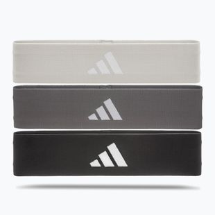 Набір гумок для вправ adidas Resistance Band 3 шт. black/ grey/ white