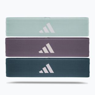 Набір гумок для вправ adidas Resistance Band 3 шт. green/ violet/ blue