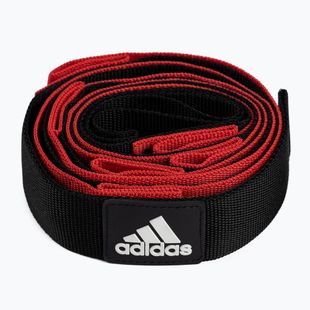 Ремінець для вправ adidas чорно-червоний ADTB-10608