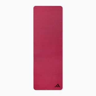 Килимок fitness adidas Yoga 4 мм collegiate burgundy